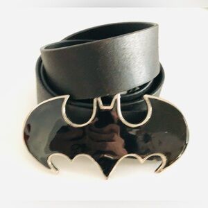 Levi’s Leather Belt Metal Batman Buckle Xl